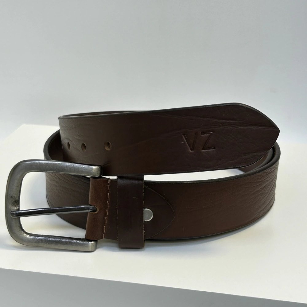 Již vyhotovený monogram | VZ | na koženém pásku | OUTLET TvujOriginal.cz