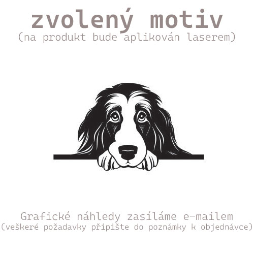 S pejskem CHRT, více barev kůže a typů, pánská kožená peněženka se psem a jménem | OUTLET TvujOriginal.cz