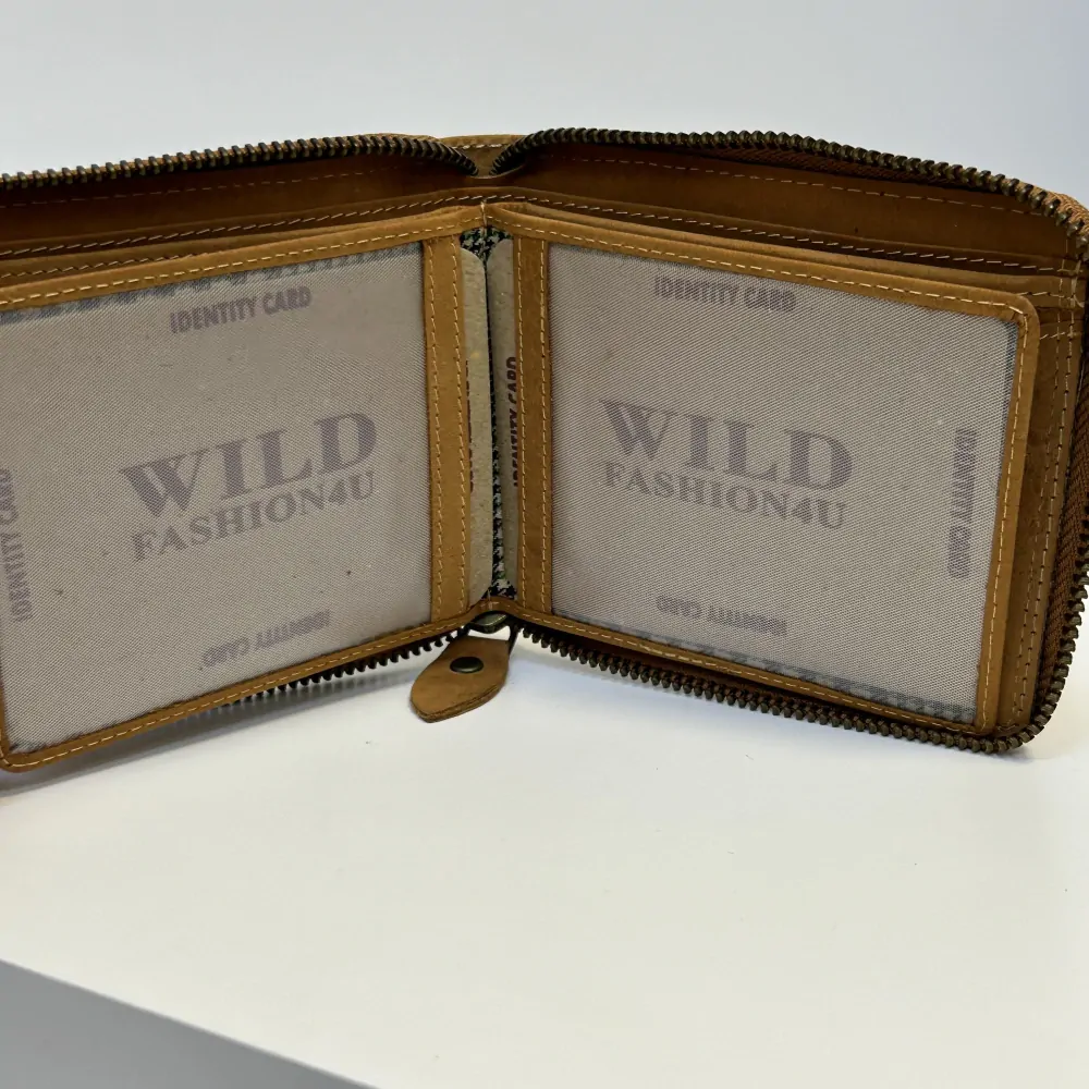 Pánská kožená peněženka s možností vlastního monogramu, textu | OUTLET TvujOriginal.cz