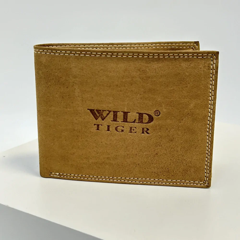 Pánská kožená peněženka s možností vlastního monogramu, textu | OUTLET TvujOriginal.cz