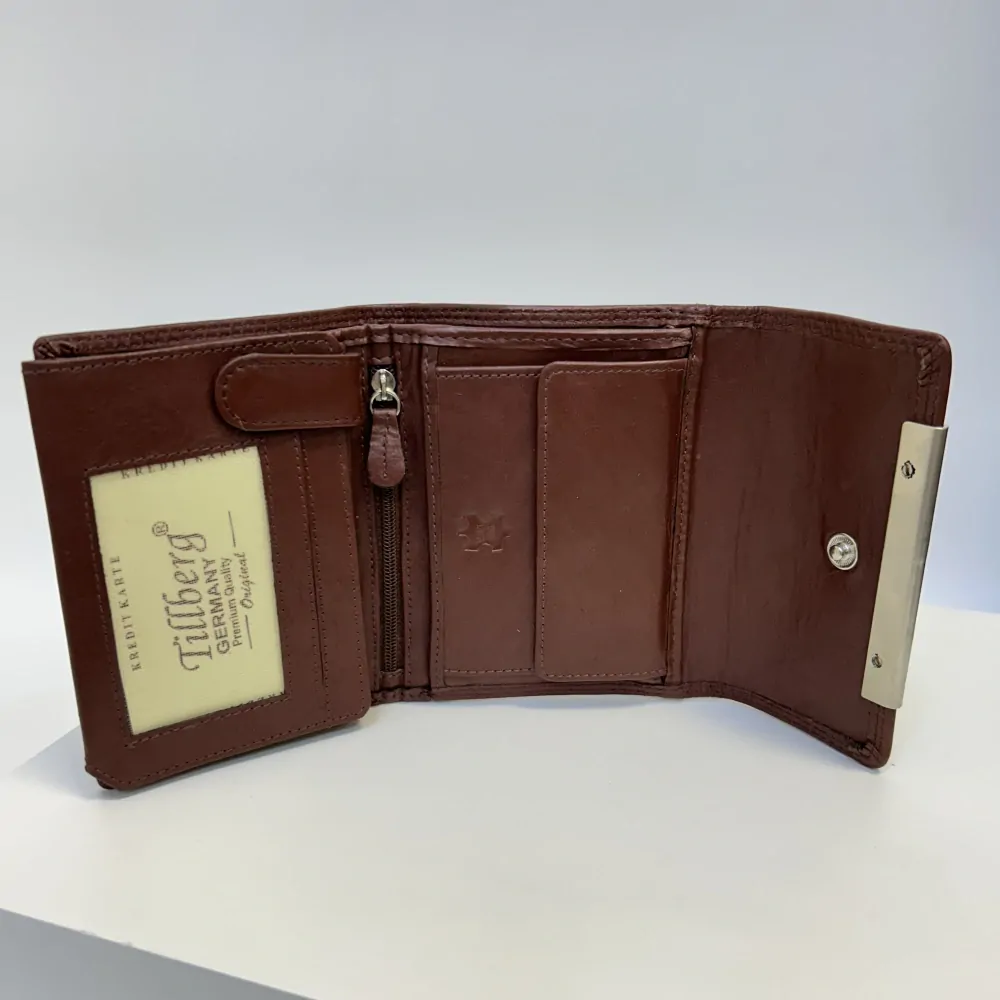Dámská kožená peněženka s možností vlastního monogramu, textu | OUTLET TvujOriginal.cz