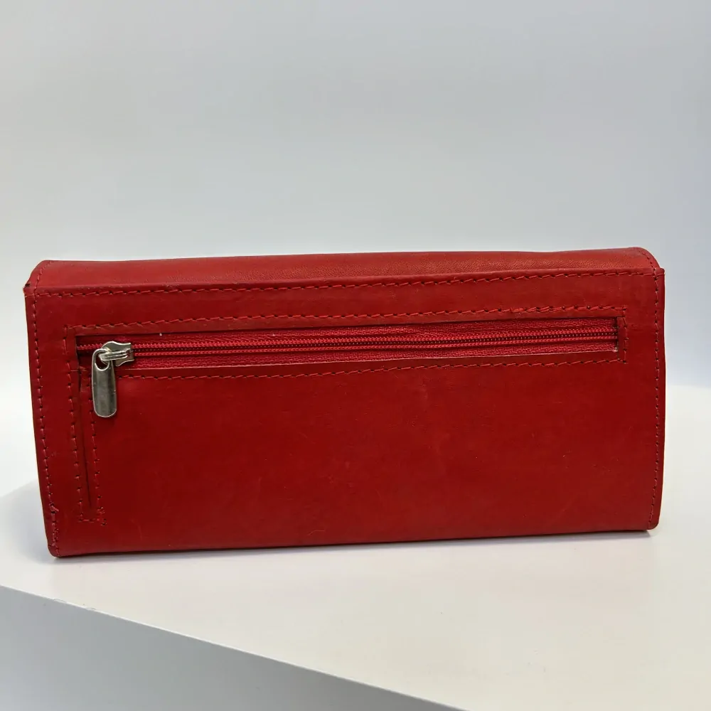 Dámská kožená peněženka s možností vlastního monogramu, textu | OUTLET TvujOriginal.cz