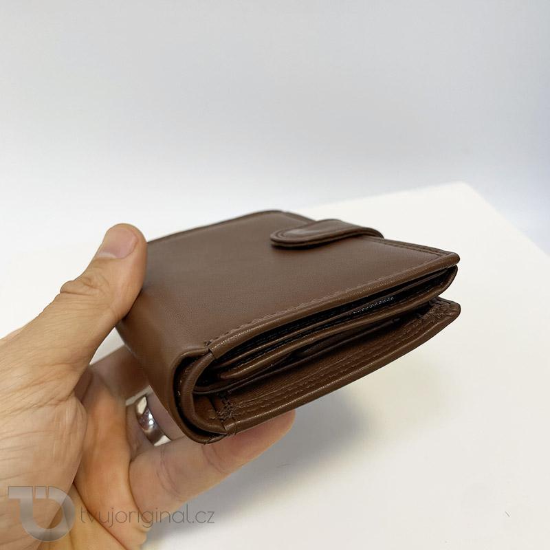 Kožená peněženka + ražba iniciálů (monogram) PANTHER - VZ D.Brown | OUTLET TvujOriginal.cz