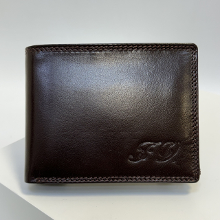 Již vyhotovený monogram | FV. | na kožené peněžence | OUTLET TvujOriginal.cz