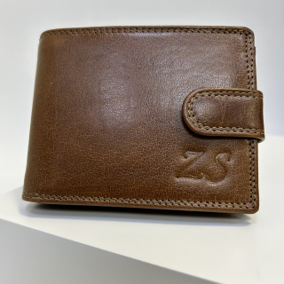 Již vyhotovený monogram | ZS | na kožené peněžence | OUTLET TvujOriginal.cz