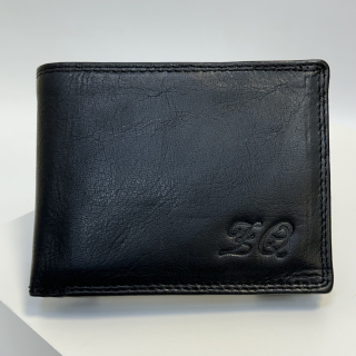 Již vyhotovený monogram | ZQ | na kožené peněžence | OUTLET TvujOriginal.cz