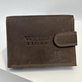 Již vyhotovený monogram | JR | na kožené peněžence | OUTLET TvujOriginal.cz