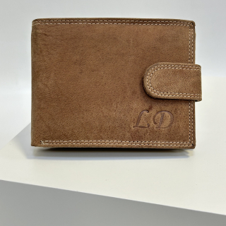 Již vyhotovený monogram | LD | na kožené peněžence | OUTLET TvujOriginal.cz