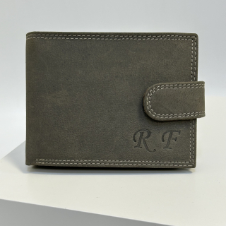 Již vyhotovený monogram | RF | na kožené peněžence | OUTLET TvujOriginal.cz