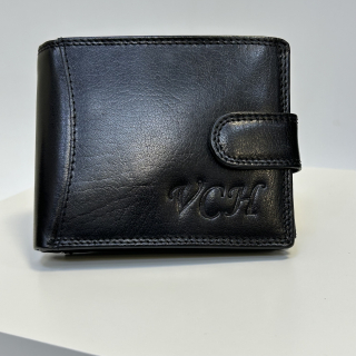 Již vyhotovený monogram | VCH | na kožené peněžence | OUTLET TvujOriginal.cz