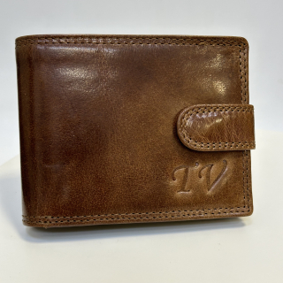 Již vyhotovený monogram | TV | na kožené peněžence | OUTLET TvujOriginal.cz